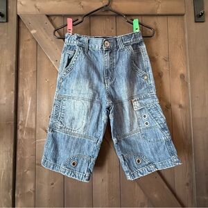 5/$20 Stylish Kids Denim Cargo Shorts